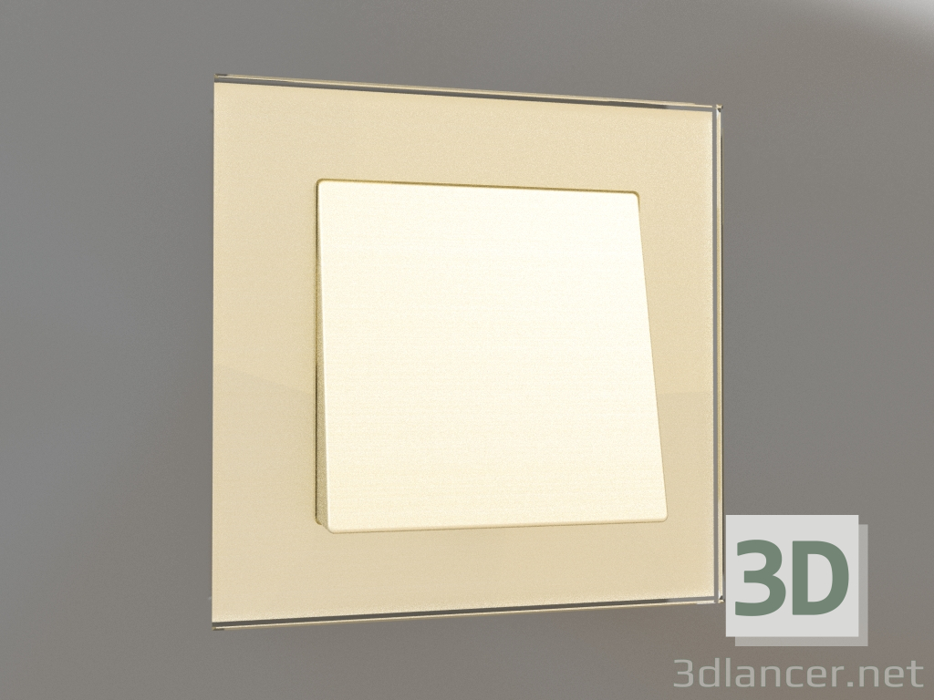 3d model Cable outlet (champagne) - preview
