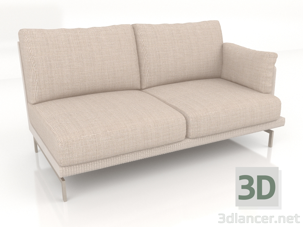 3d модель Модульный диван (C340) – превью