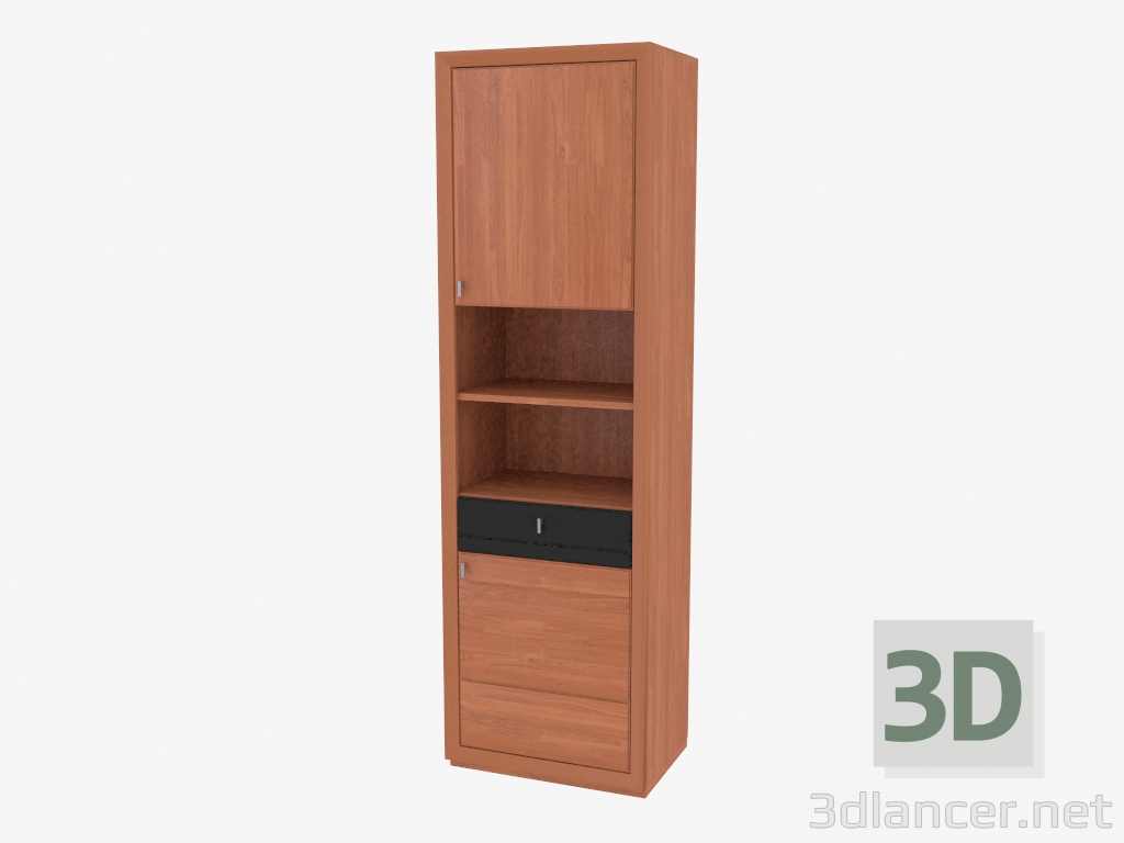 modèle 3D L'élément de la paroi du meuble du côté (7460-24) - preview
