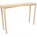 3d model Console table (straight end) (1200x280x754, wood white) - preview