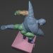Burter de Dragon Ball Z - Chess Pack Modelo de impresión en 3D 3D modelo Compro - render