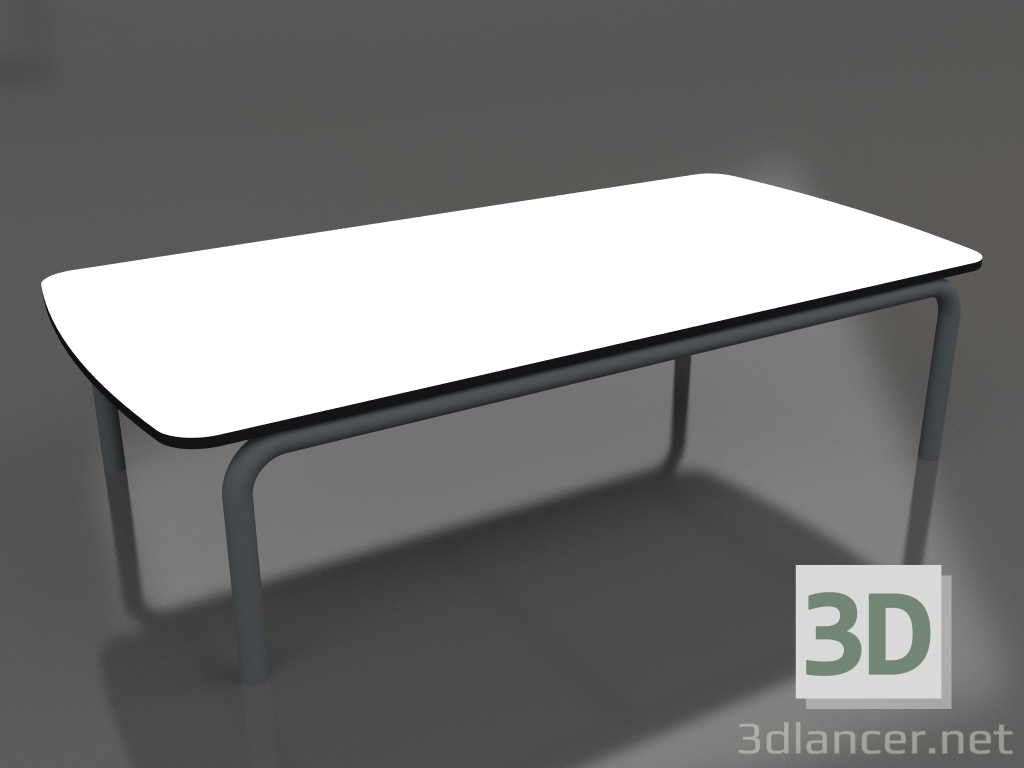 modello 3D Tavolino 120x60 (Antracite) - anteprima