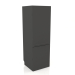3d model Refrigerator 60 cm (black) - preview