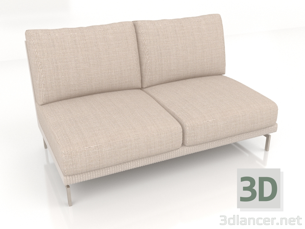 3D modeli Modüler kanepe (C344) - önizleme