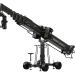 3d movie crane camera black model buy - render