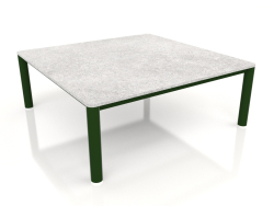 Coffee table 94×94 (Bottle green, DEKTON Kreta)