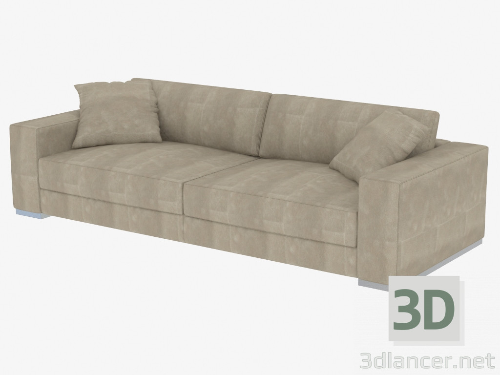 3D Modell Moderne Couch Augusto (265) - Vorschau