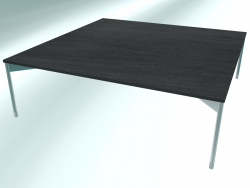 स्क्वायर कॉफी टेबल कम (CS40 क्रोम CER3, 800x800x250 मिमी)