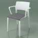 3D Modell Stuhl mit Armlehnen und Polsterung 3606 (PT00001) - Vorschau