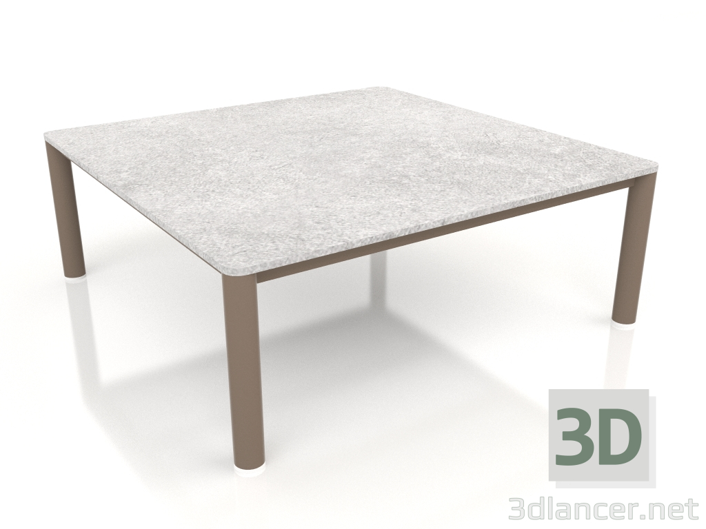 3d model Coffee table 94×94 (Bronze, DEKTON Kreta) - preview