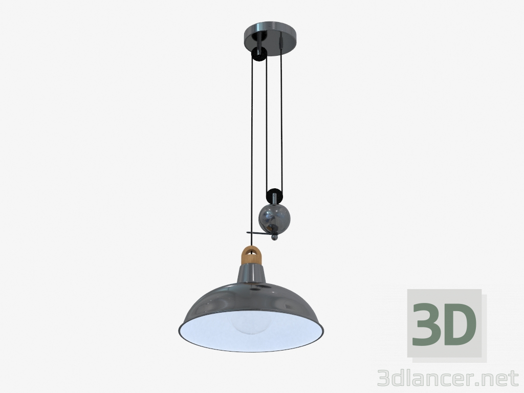 3D Modell Hängelampe Hof (497014401) - Vorschau