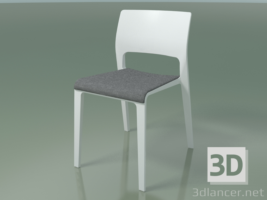 modello 3D Sedia imbottita 3604 (PT00001) - anteprima