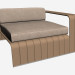 modello 3D Telaio modulare divano Po dx - anteprima