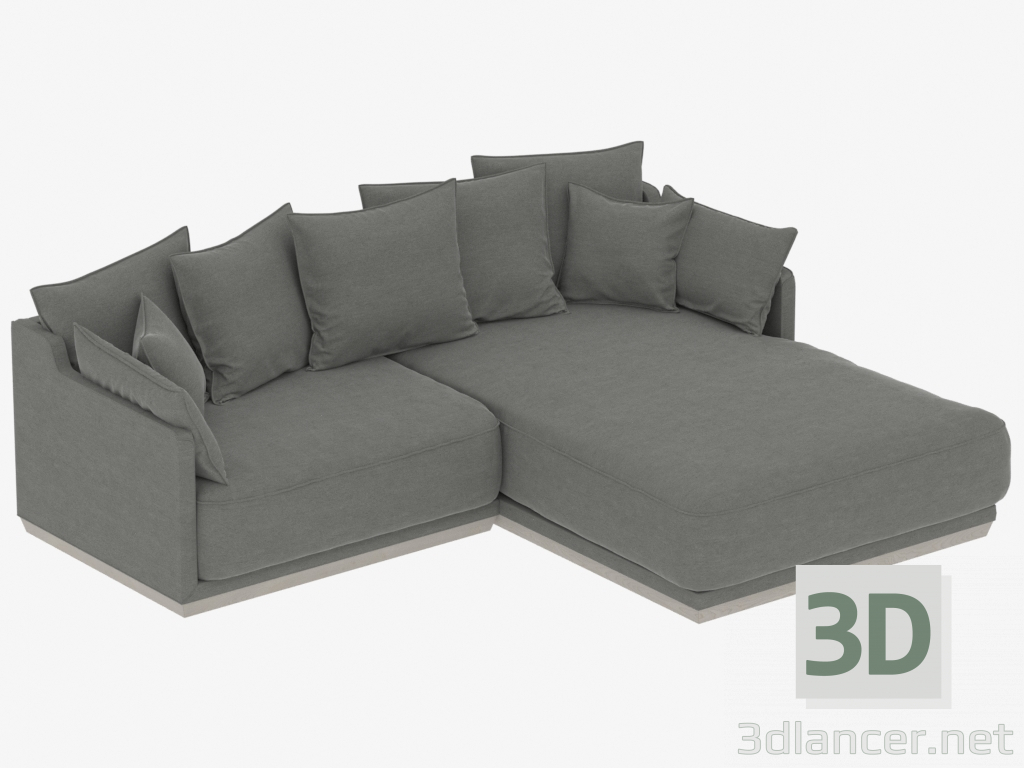 3d model Modular sofa SOHO 2480mm (art. 801-812) - preview