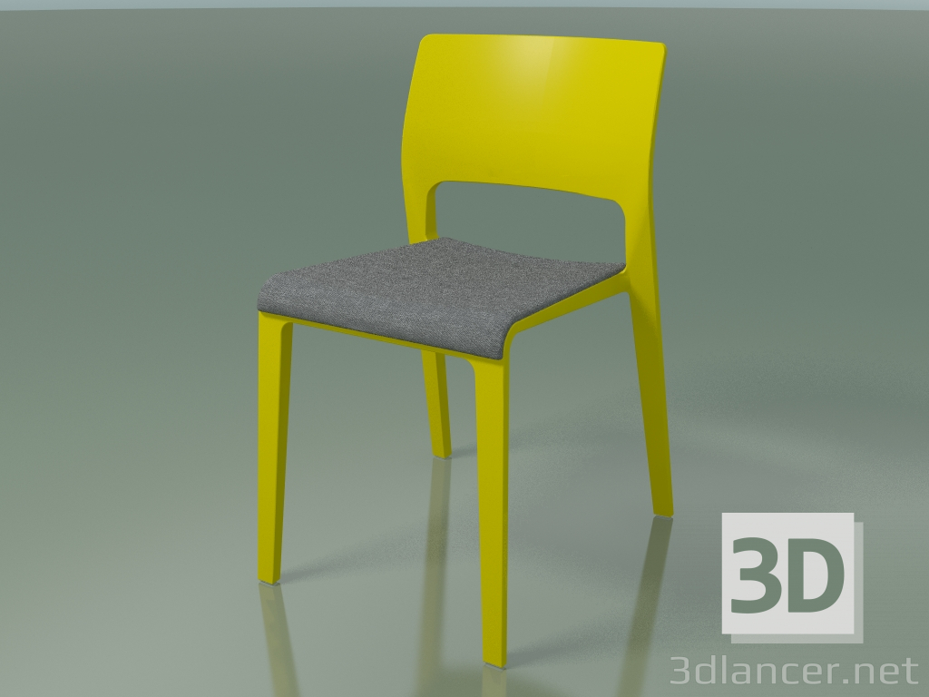 3d модель Стул с обивкой сидения 3604 (PT00002) – превью