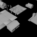 Ciudad baja poli 3D modelo Compro - render