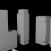 Ciudad baja poli 3D modelo Compro - render