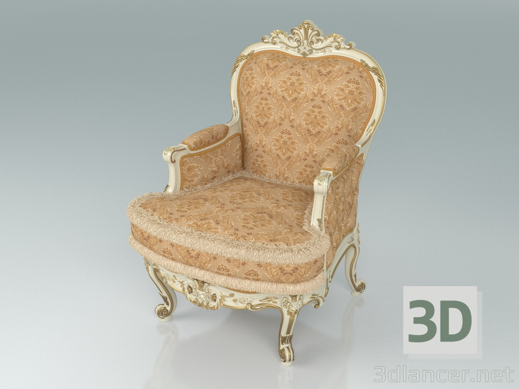 modèle 3D Fauteuil (art. 14449) - preview