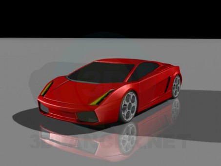 modèle 3D Gallardo - preview