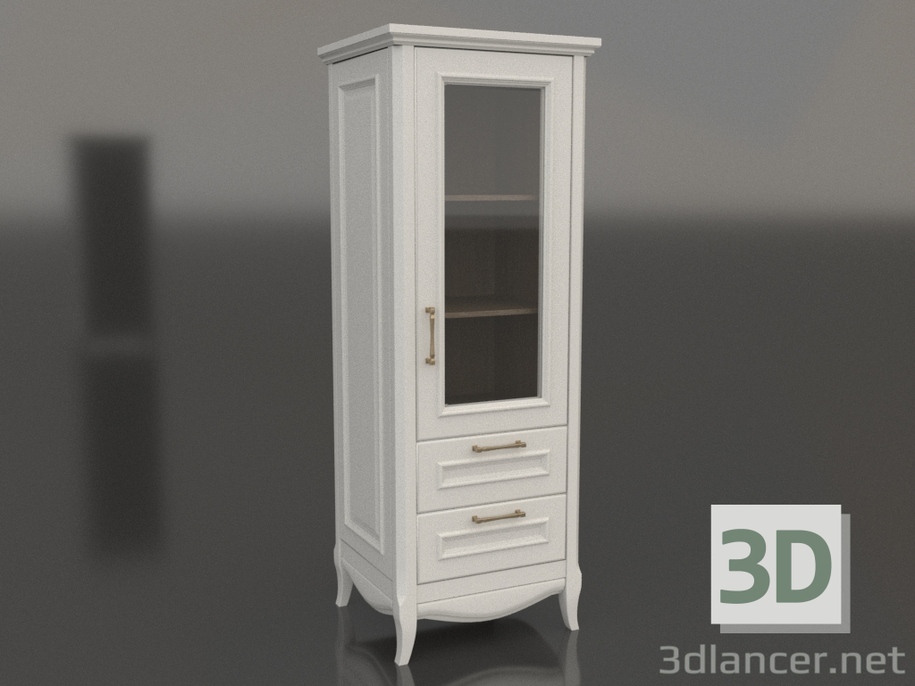 modèle 3D Vitrine 1 porte (Estella) - preview
