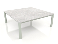 Table basse 94×94 (Gris ciment, DEKTON Kreta)