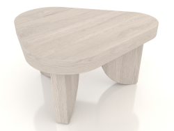 COBBLE coffee table (XS, bleached oak)