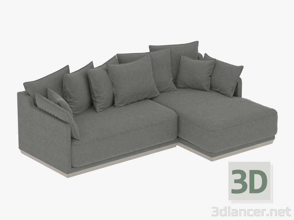 3d модель Модульний диван SOHO 2480мм (арт. 823-810) – превью