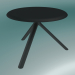 modèle 3D Table MIURA (9553-51 (Ø 60cm), H 50cm, noir, noir) - preview