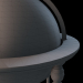 3d Вантажний глобус світу на дерев'яній підставці pbr Low-poly 3D модель модель купити - зображення