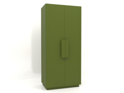 Wardrobe MW 04 paint (option 1, 1000x650x2200, green)