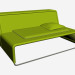 modello 3D Isola modulare divano ce - anteprima