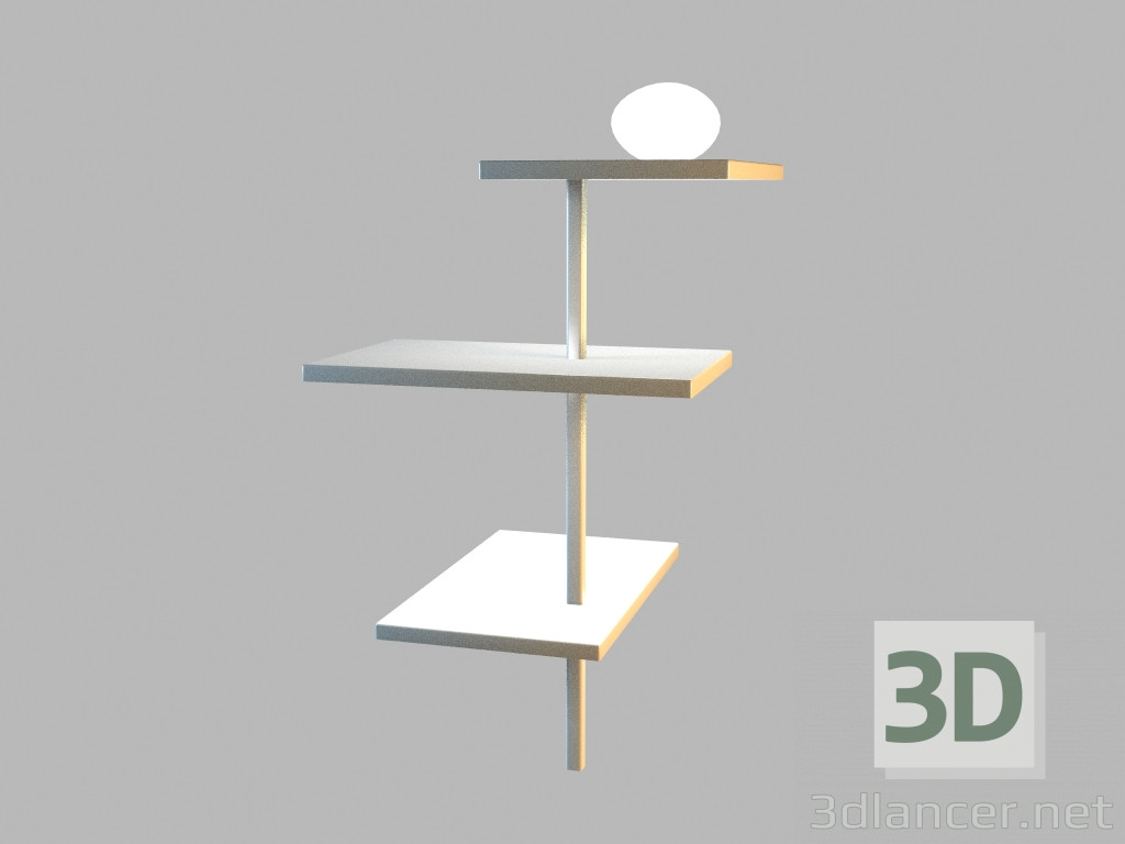 modello 3D Lampada da parete 6031 - anteprima