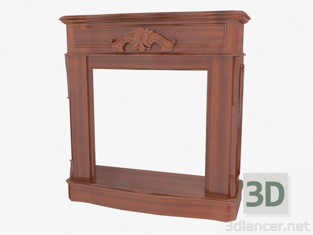 3d model Fireplace frame DG314 - preview