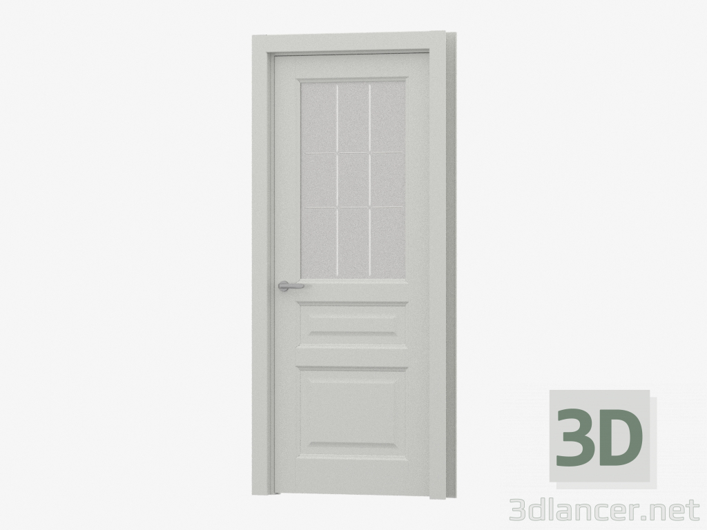 3 डी मॉडल दरवाजा इंटररूम है (78.41 G-P9 ML) - पूर्वावलोकन