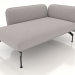 3d model Chaise longue 125 with armrest 110 on the left - preview