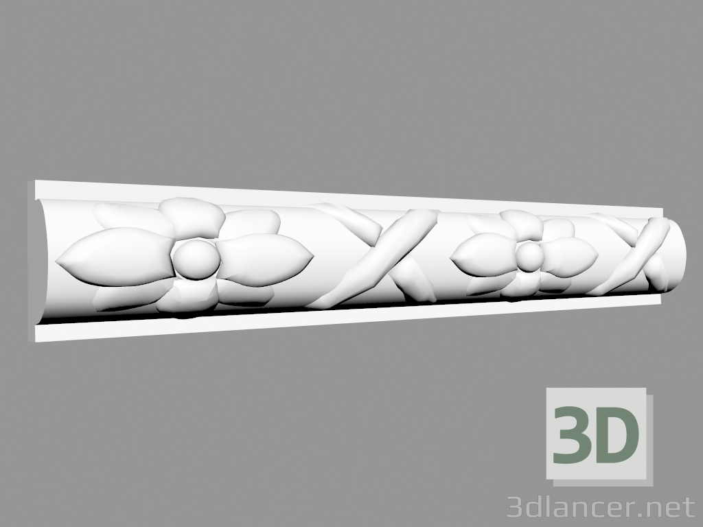 3D modeli Kalıplama P2020 (4.4 x 2.6 cm) - önizleme