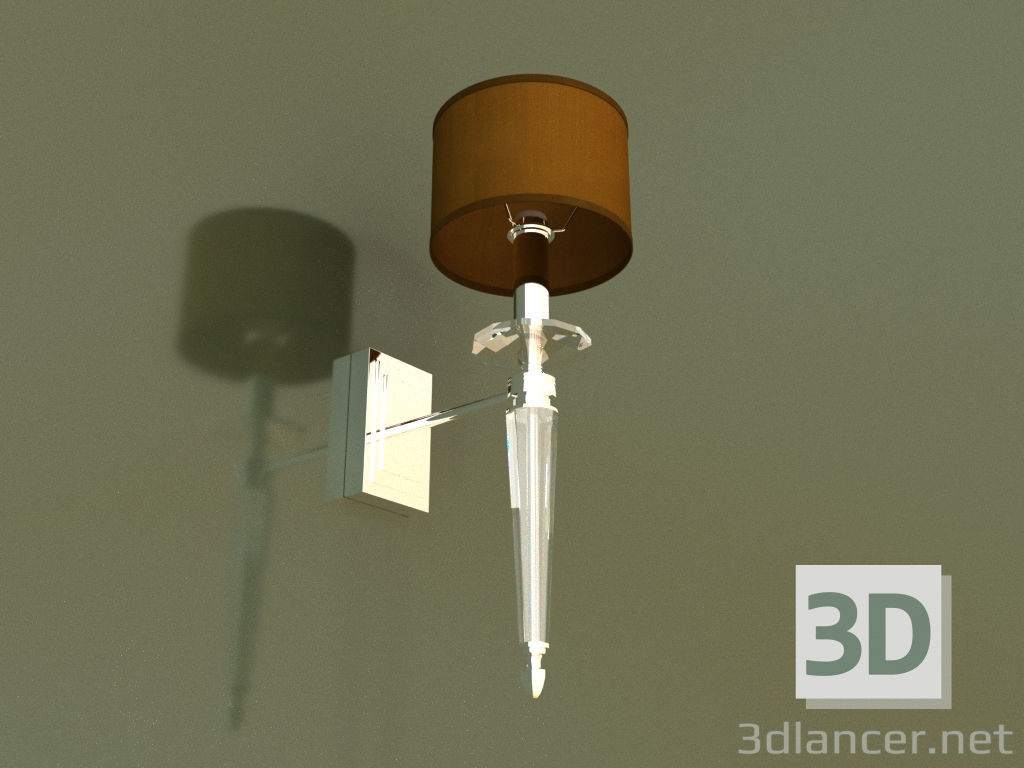 modello 3D Lampada da parete ZOLA ZOL-K-1 (NA) - anteprima