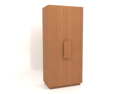 Wardrobe MW 04 wood (option 2, 1000x650x2200, wood red)