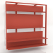 3d model Shelving system (composition 02) - preview