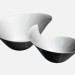 3d model Ceramic vase white art deco - preview