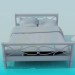 3 डी मॉडल बिस्तर - पूर्वावलोकन