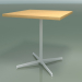 modèle 3D Table carrée 5565 (H 74 - 70x70 cm, Chêne naturel, V12) - preview