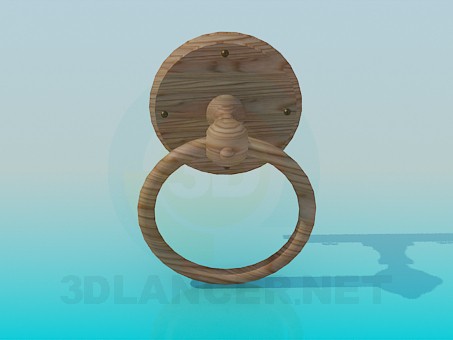 3d model Door handle ring - preview