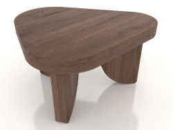 Table basse COBBLE (XS, chêne tabac)