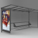 Busbahnhof 3D-Modell kaufen - Rendern