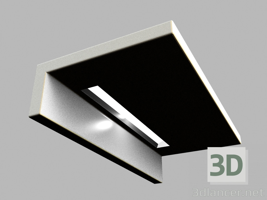modello 3D Lampada da parete 6035 - anteprima