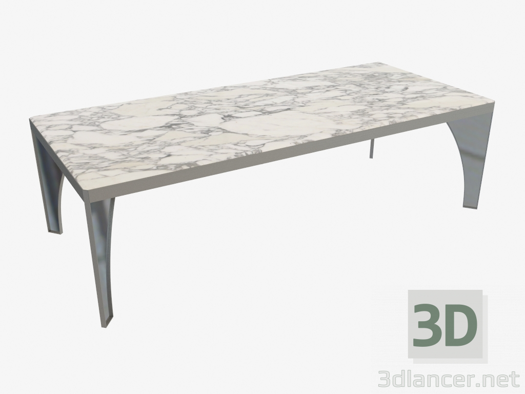 3 डी मॉडल डाइनिंग टेबल कार्ल (250х110хН74) - पूर्वावलोकन