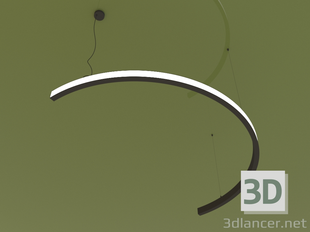3d model Luminaire ARCO SIDE (1500 mm) - preview