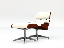 Крісло для відпочинку Eames та пуфик