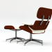 3d Кресло для отдыха Eames и пуфик модель купить - ракурс